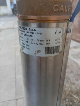 ponorné čerpadlo - 2