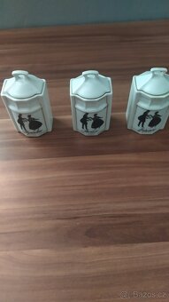 starožitný porcelánový set - 2