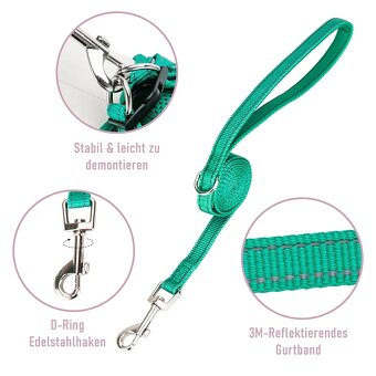 Nový postroj s vodítkem small XS - 2