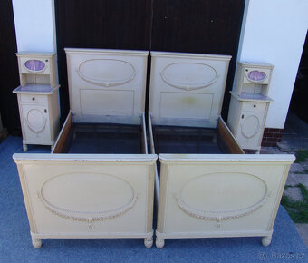 Originální starožitná ložnice - sestava. - 2