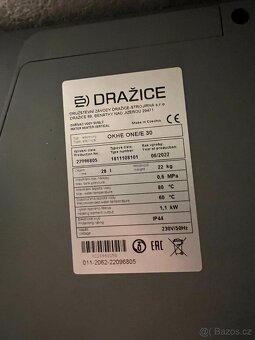 Bojler - elektrický ohřívač Dražice - 2