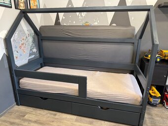 Domečková postel - 2