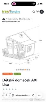 Dětský zahradní domek k prodeji - 2