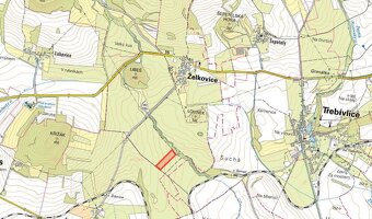 Zemědělská půda, prodej, Želkovice, Louny - 2