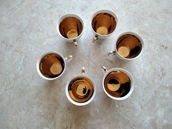 PRODÁM ZLACENÉ HRNEČKY NA MOKKA - 2