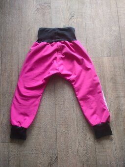 Dětské softshellove kalhoty vel. 1-3 roky - 2