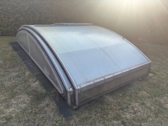 Rolovací střecha na bazén 3x9m - 2