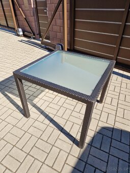 Zahradni stul z umeleho ratanu - 2