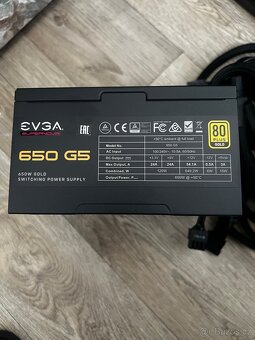Zdroj evga 650w gold - 2