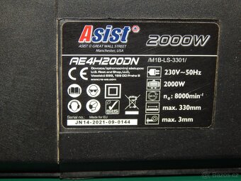 Protahovačka hoblovka ASIST 2000W 330/160mm - 2