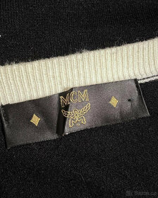 Viskózový svetřík od luxusní znacky MCM vel L - 2
