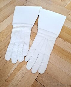 Kožené rukavice regulovčík - 2