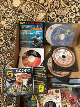 Mix/konvolut PC her a programů - 2