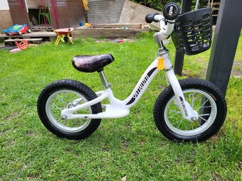 Odrážedlo Specialized 12" - bíla barva - 2