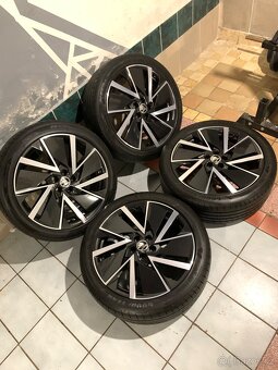 Alu kola Škoda KAMIQ/SCALA R18 5X100 LETNÍ PNEU 215/45 R18 - 2