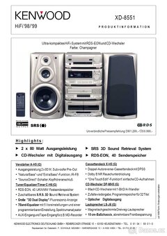 Hifivěž KENWOOD - 2