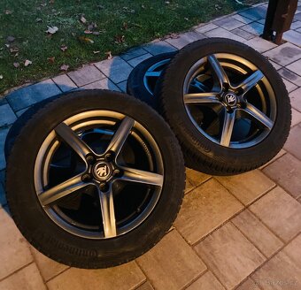 Atraktivní alu sada Škoda 205/55 R16, velmi pěkná - 2
