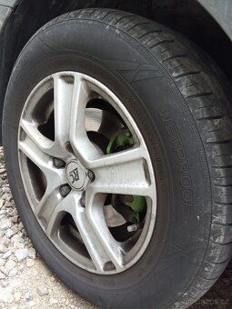 ALU kola RC, pneu Nokian vzorek cca 4mm - 2