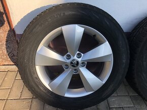 Orig.sada zimních ALU kol Škoda Kodiaq, VW Tiguan 5x112 - 2