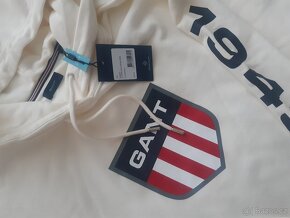 Vel. M Smetanové teplákové šaty, originál GANT - 2