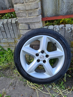 Prodám kola hliník 17 5x110 225/45 opel Saab fiat alfa - 2