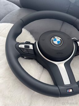 Predám BMW volant Mpacket F10/F01 s pádlami - 2
