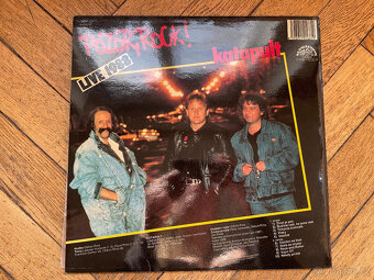 LP deska KATAPULT Pozor, rock LIVE 1988 - 2
