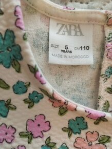 Dívčí šaty Zara 110 - 2