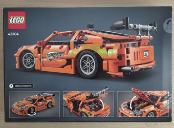 Lego Technic 42204 Fast and Furious Toyota Supra MK4 NOVÉ - 2