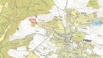 Zemědělská půda, prodej, Pyšely, Benešov - 2