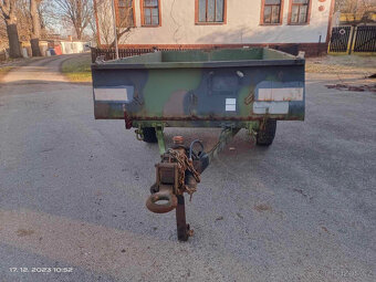 Vlek, trailer US Army. - 2