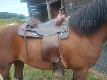 Westernové sedlo Tex Tan Hereford - 2