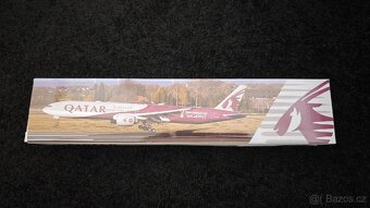 Model letadla Qatar Airways - 2