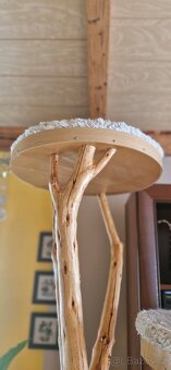 🐾 Originální ručně vyrobený kočičí strom z přírodního dřeva - 2