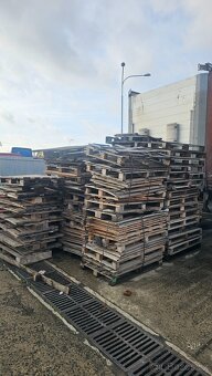 Palivove drevo palety na topeni - 2
