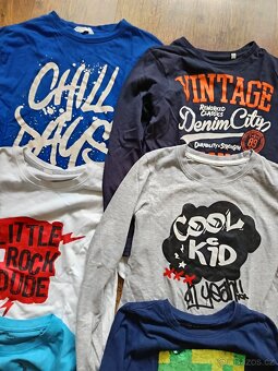 6x tričko 134 - 140 - 2