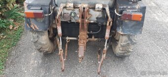 Malotraktor domácí výroby s hydraulikou do smazání - 2