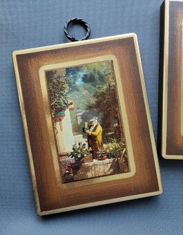 Sběratelský vintage kopie obrazu Karela Spitzwega - 2