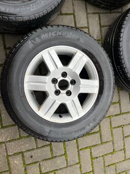 4x litá kola Honda 5x114 R16, letní pneu - 2