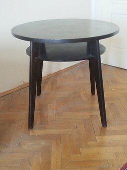 Starý černý konferenční stolek - 2