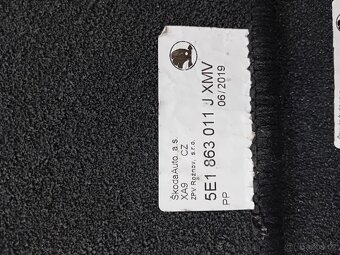 Koberečky Octavia III 10 kč - 2