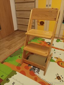 Rostoucí dětská židlička - 2