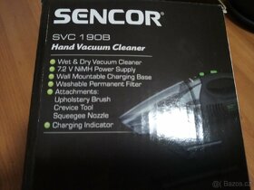 Prodám Aku vysavač Sencor na sucho i mokro 7.2V - 2