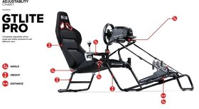 Next Level Racing GT LITE PRO - NOVÁ herní sedačka - 2