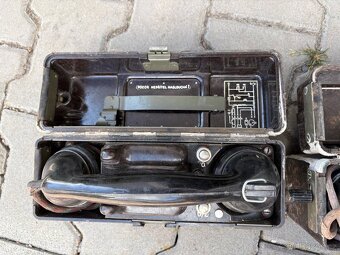 Vojensky polní telefon - 2