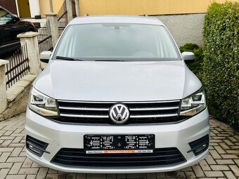 VW CADDY 2.0 TDI 75kW ACC,LED,Vyhř.okno,2021,120tkm,TAŽNÉ - 2