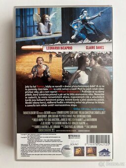 Romeo a Julie - VHS Leonardo DiCaprio Claire Danes - 2