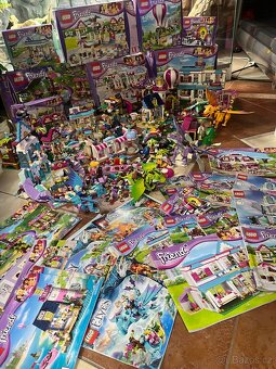 MEGA SADA LEGO FRIENDS + PLASTOVÉ BOXY GRATIS - 2