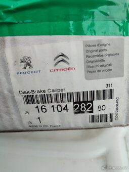 Brzdový třmen přední pravý PEUGEOT 308 II 1610428280 - 2