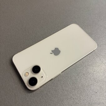 iPhone 13 mini 128GB bílý, bez škrábance, 12 měsíců záruka - 2